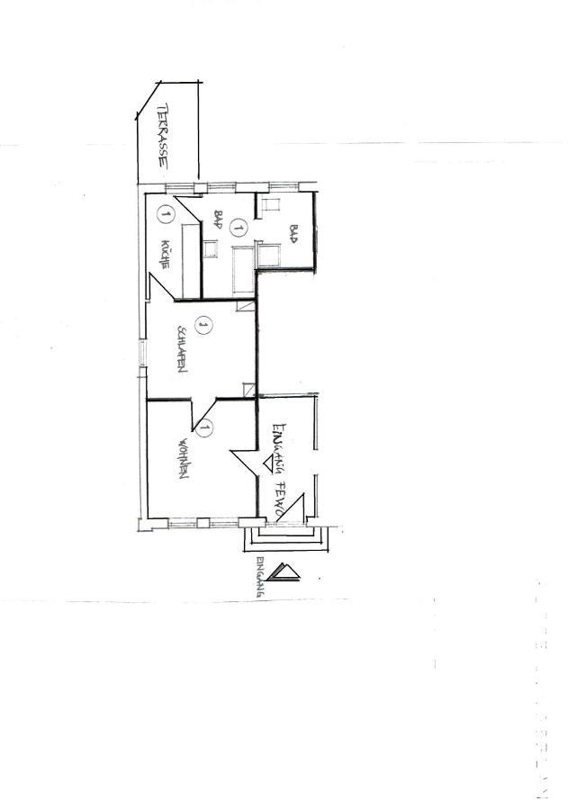 Ferienwohnung Schoenwaelder Mit Kleiner Terrasse Und Wall Box Buxtehude Exterior foto